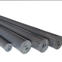 Tige de panneau de feuille de PVC gris clair de haute qualité avec service de coupe et de traitement personnalisé de plaque de PVC gris foncé