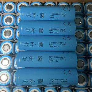 Bateria Recarregável Cilíndrica de Íon de Lítio 26V 2550mAh 3.7V 18650 para EVE 26V - Product Image 6