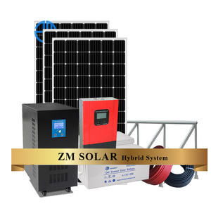 Kit Complet Systèmes Solaires Domestiques 2000W 3000W 5000W 10KW Panneaux Solaires Hors Réseau 1000W Prix ZM-7000 Système Solaire Domestique - Product Image 1