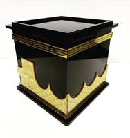 RAY YI Vente en gros personnalisé de luxe de haute qualité or acrylique Ahram Hajj Mubarak Wuth Hajj boîte-cadeau avec Hajj et Omra cadeaux