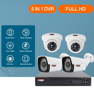 <span class=keywords><strong>Kit</strong></span> <span class=keywords><strong>de</strong></span> caméra <span class=keywords><strong>de</strong></span> vidéosurveillance AHD système <span class=keywords><strong>de</strong></span> <span class=keywords><strong>surveillance</strong></span> étanche P2P Plug and Play 4 canaux 5MP avec câbles coaxiaux DVR 5MP ensemble <span class=keywords><strong>complet</strong></span> Ou - Product Image 3