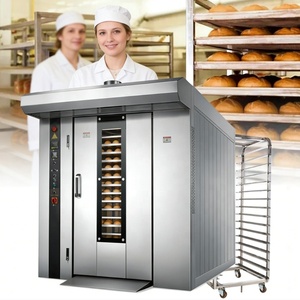 Four rotatif industriel à 32 plateaux, machine à pain haute capacité, équipement de <span class=keywords><strong>boulangerie</strong></span> à grande échelle pour <span class=keywords><strong>boulangerie</strong></span> commerciale - Product Image 4