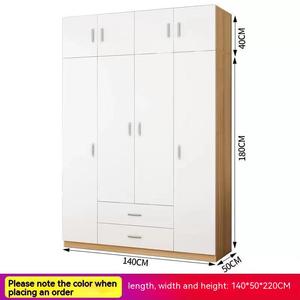 Armoire de maison, chambre à coucher, assemblage simple, armoire, grande armoire, armoire - Product Image 5