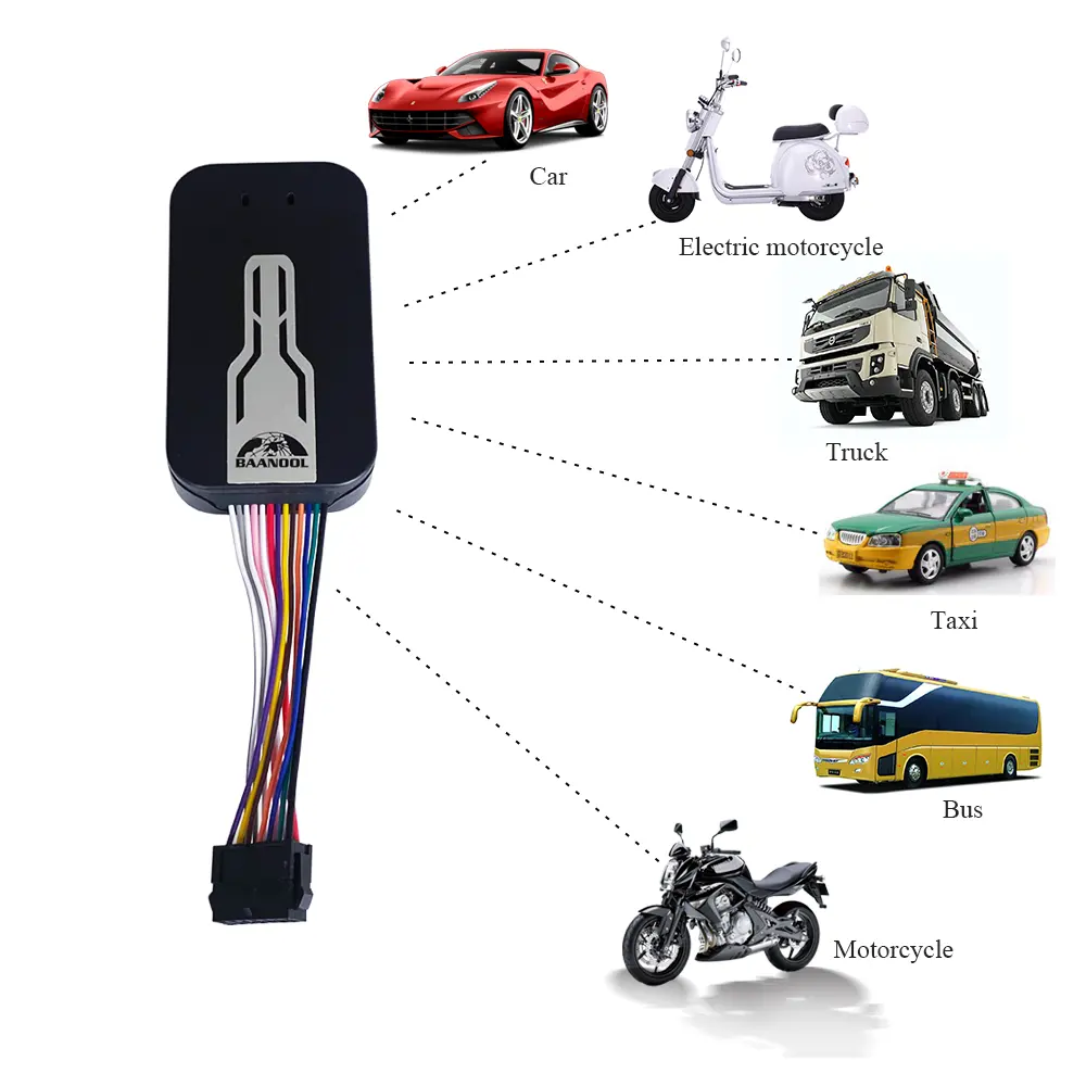 Dispositivo di localizzazione auto professionale 2G 3G 4G TK405 unità spia localizzatore GPS supporto sensore di temperatura della fotocamera