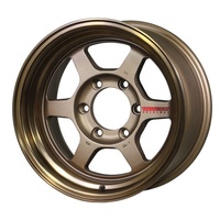 Jantes en alliage bronze TE37 16*8J 6*139.7 modifiées pour voitures tout-terrain 4x4, pour FJ Prado F150 Landcruiser