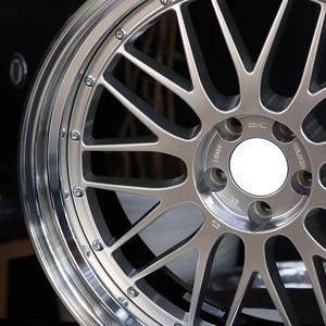 ล้อฟอร์จ 2 ชิ้นสั่งทำพิเศษ สีทองเงิน รุ่น Reissue BBS LM ขนาด 18 19 20 21 นิ้ว สำหรับรถยนต์ <span class=keywords><strong>Porsche</strong></span> 991 992 911 <span class=keywords><strong>987</strong></span> 981 982 718 - Product Image 5