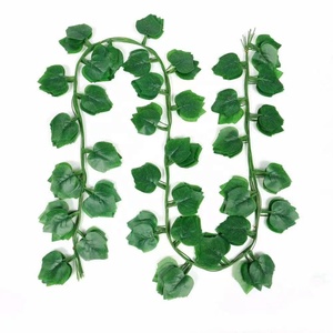 MCG Planta de Seda de Plástico <span class=keywords><strong>Artificial</strong></span> PARA EL Hogar al Aire Libre, Planta de Hoja Verde Colgante de Pared de Jardín, Vides de Ratán, Flores, Hierba, Diseño de Tipo, Decoración Interior - Product Image 6