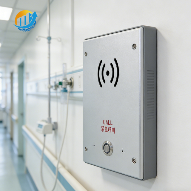 Auto-Dial Hands-Free Sip Analog GSM Intercom System for Elevator Hospital