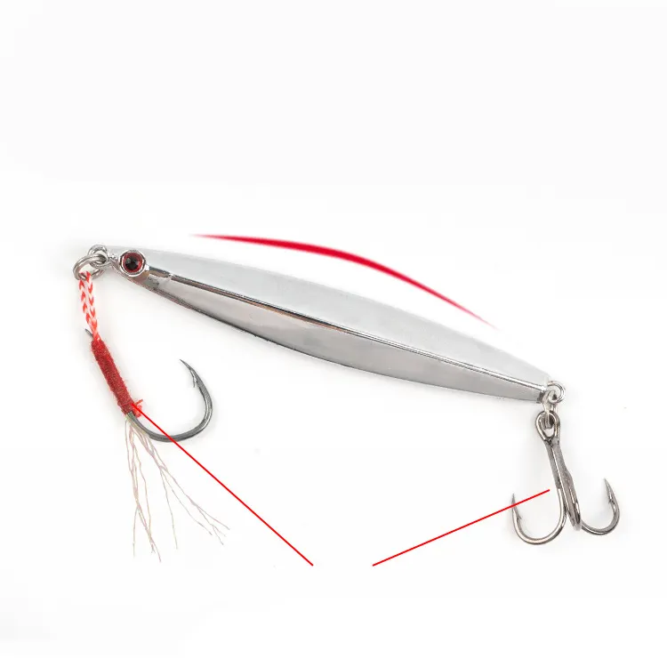 Espelho Chapeamento De Metal Jigging Isca De Pesca Chumbo Metal Jig Lure 25g 30g Gabaritos De Pesca Lead Metal Baits