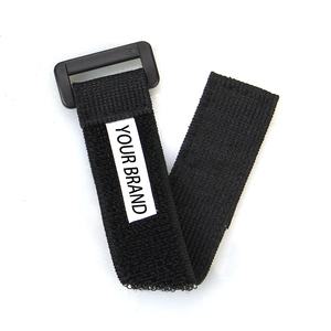 Tùy Chỉnh Đàn Hồi Nylon Chống Trượt Móc Và Vòng Lặp Lưu Trữ Dây Đeo Màu Đen Với Nhãn Khóa Cho Công Cụ Nhà Phòng Lưu Trữ Cố Định Các Mặt Hàng - Product Image 3