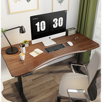 Plateau de table ergonomique incurvé, écologique, pour jeux et bureau debout réglable en hauteur, plateau de remplacement