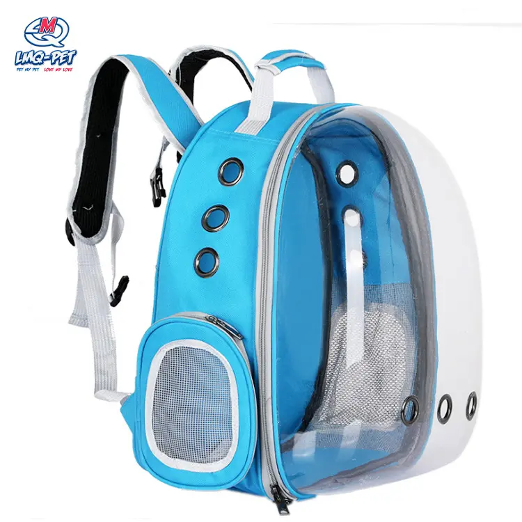 Прозрачный рюкзак для домашних животных, переносная сумка в виде капсулы для кошек, Воздухопроницаемый ранец для переноски питомцев