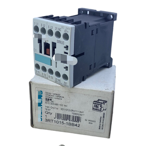 1 stuk gloednieuwe originele 3RT1015-1BB42 stroomonderbreker 7A 3kW 400V 24V DC <span class=keywords><strong>3</strong></span>-polig 3RT1015-1BB42 7 - Product Image 1