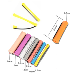 12 pièces tiges de permanente pour <span class=keywords><strong>cheveux</strong></span> tiges de permanente courtes à vague froide tiges de permanente en plastique rouleaux de bouclage pour <span class=keywords><strong>cheveux</strong></span> avec peigne à queue en acier - Product Image 4