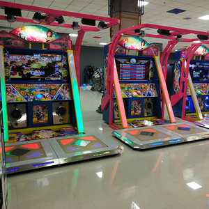 Jeux d'arcade à pièces Machine à musique Pump It up Dance Racing Machine pour <span class=keywords><strong>2</strong></span> joueurs - Product Image 1