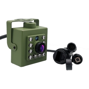 Caméra IP Wi-Fi verte pour nichoir d'oiseaux, audio 1920P 1080P, vision nocturne IR CUT, RTSP FTP, mini caméra IP pour observation des animaux domestiques et des oiseaux, objectif 2,8 mm, <span class=keywords><strong>Camhi</strong></span> - Product Image 1