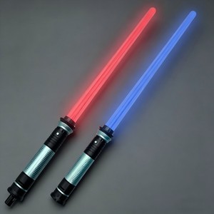 <span class=keywords><strong>Sabre</strong></span> lumineux LED à double tête Nouvelle musique Epée de Noël en plastique pour les fêtes et les décorations - Product Image 6