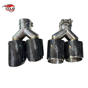 Tubo de <span class=keywords><strong>Escape</strong></span> Universal de Fibra de Carbono para Automóvil con Núcleo de Acero Inoxidable, para Sedán/SUV/Camioneta, Estilo <span class=keywords><strong>Akrapovic</strong></span> - Product Image 5