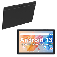 Tablette PC Android 10 pouces en gros OEM ODM, 6 Go + 6 Go de RAM, 128 Go de ROM, Rockchip Quad Core, robuste, pour les entreprises, les enfants, Wifi, jeux inclus