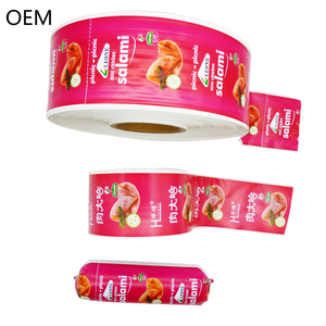 Boyaux de Saucisse Personnalisés Impression Flexographique Couleur Rose Polyamide Qualité Alimentaire Marque Kingred MOQ 100kg Calibre 20-160mm Emballage - Product Image 5