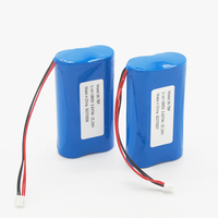 Paket Baterai Lithium Ion Isi Ulang 2s1p 1800mah 2000mah 2200mah 2400mah 2600mah 3000mah Li Ion Icr 18650 Baterai 2200mah 7.4v