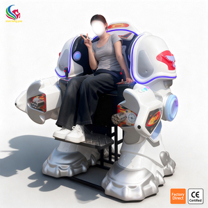 Véhicule de divertissement à batterie, matériaux écologiques, voiture tamponneuse en forme de robot, certification CE - Product Image 1