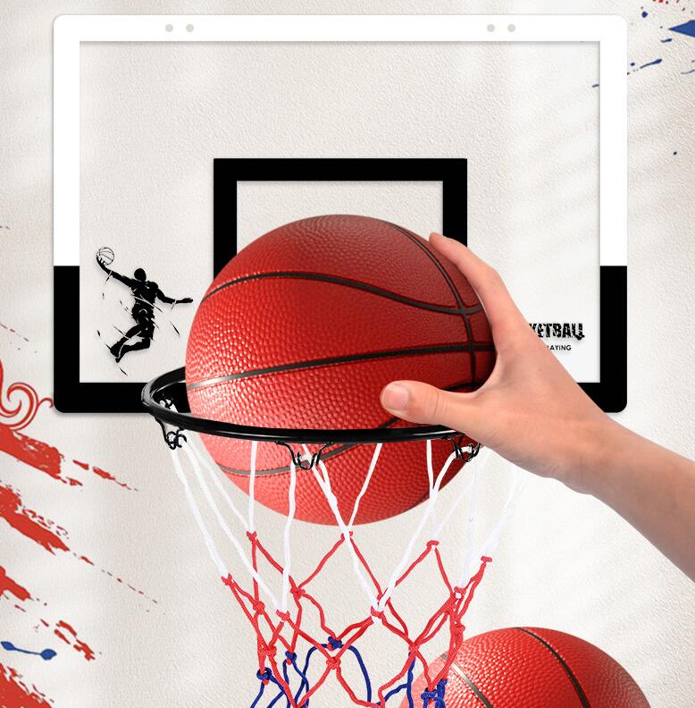 hot sale high quality adjustable small pc basketball board mini basketball hoop set for door