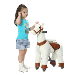 Bon marché Prix CE/EN71 Certifié Peluche Cheval Mécanique Ride-On Jouet Unisexe Animal Jouet pour Centre Commercial - Product Image 4