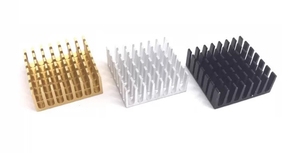Orange <span class=keywords><strong>Pi</strong></span> Disipador de calor Radiador Cooper Disipador de calor 25x25x20mm Tamaño Cinta adhesiva conductora térmica - Product Image 6