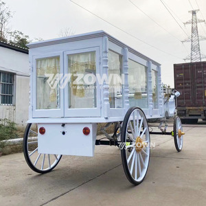 Carroza Fúnebre Adaptada a la Región, Arrastrada por Caballos, con Espacio Interior Ajustable para Adaptarse a Diferentes Tamaños de Ataúdes y Demandas de Transporte - Product Image 5