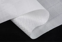 Toile en PE de largeur maximale de 3 m, bâche en PE laminé HDPE, tissu tissé en PE, applicable aux machines d'emballage automatiques