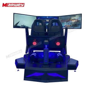 Высококачественное оборудование для вождения в помещении, 6 Dof, гоночная платформа, оборудование для вождения, 3 экрана, автомобильный симулятор, машина для тематического парка, Игрового Центра - Product Image 5