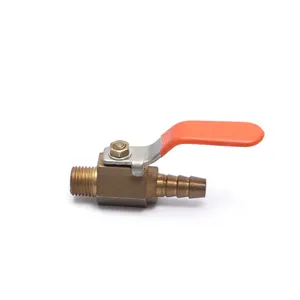 Individueller PN20-Wasser-Luftpumpe mit Werkspreis geschmiedet Messing npt 3/8" Schlauch Mini-Kugelventil 1/4