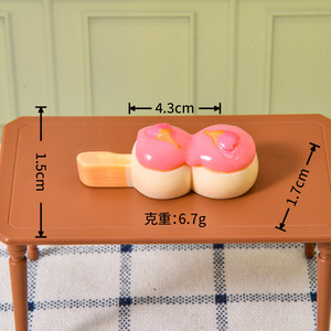 Brochettes miniatures de fleurs de <span class=keywords><strong>cerisier</strong></span> de style <span class=keywords><strong>japonais</strong></span>, accessoires de jouets pour maisons de poupées, décorations de jeu d'imitation et ornements de bureau - Product Image 5