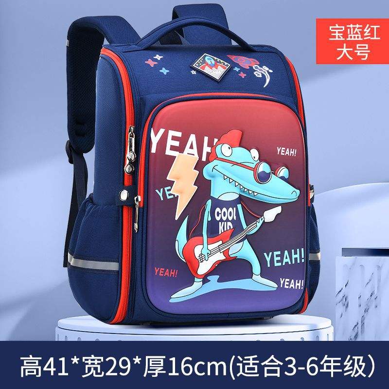 จระเข้สีฟ้าสีแดงขนาดใหญ่