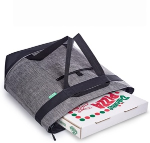 Sac isotherme tendance en polyester (gris) avec isolation thermique - Sac isotherme souple et portable pour les <span class=keywords><strong>courses</strong></span> et la <span class=keywords><strong>livraison</strong></span> <span class=keywords><strong>de</strong></span> repas - Product Image 5