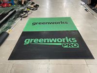 Tapis de sol extérieur moderne personnalisé, antidérapant, en caoutchouc épaissi, design gratuit