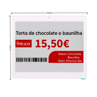Etiquetas ESL Inteligentes de ABS Resistentes al Agua de LEEKA, Etiquetas de Precio Digitales con Pantalla de Tinta Electrónica para Supermercados, Etiqueta Electrónica de Precio