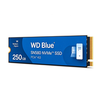   SSD Internal Solid State Drive Blue SN580 250GB M.2 NVMe S250G3B0E PCIe Gen4 M-Key 2280