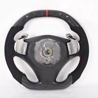 Volant de direction personnalisé de haute qualité en fibre de carbone, intérieur de voiture adapté à la BMW Série 3 E90 E92 2005-2012
