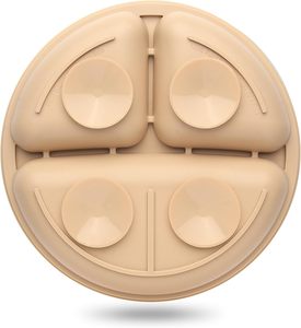 Assiette à ventouse en silicone sans BPA pour enfants, kit de sevrage pour nourrissons, bol anti-déversement pour tout-petits, ensemble de repas pour bébé - Product Image 4