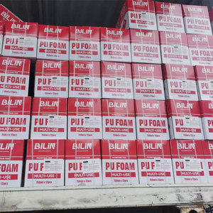 Универсальная расширяющаяся полиуретановая пена-спрей 750 мл для установки окон и дверей, заполнения швов и герметизации в строительстве - Product Image 2