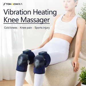 Amazon bestseller Portable Heated <b>Vibration</b> Elbow Shoulder Joint Pain Relief Massager <b>Wireless</b> Electric Knee Massager pad - Product Image 1