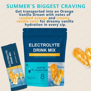 Venta caliente Suplementos a base de hierbas Mezcla de bebidas en polvo de electrolitos con 8 vitaminas y nutrientes Funciona con beneficios para la hidratación de adultos - Product Image 5