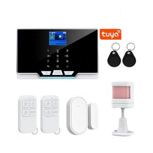 Kit de sécurité intelligent Tuya pour la maison avec clavier tactile et capteurs sans fil pour usage intérieur - Product Image 1