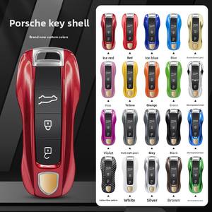 Clé de voiture à couleur changeante rouge/noir/or pour Macan 95B, Cayenne 92A, <span class=keywords><strong>Panamera</strong></span> 971, Cayman 718, Boxster 982, 911, Taycan - Product Image 6