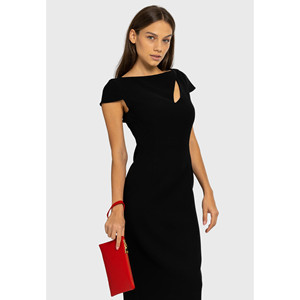 Abito midi Caterina nero - Product Image 1