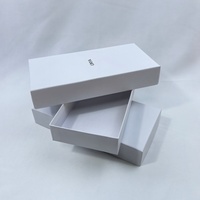 Boîtes de téléphone blanches de luxe imprimées sur mesure, taille universelle, pour smartphones, écouteurs, accessoires électroniques, emballage