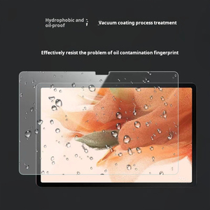 Đối với Samsung Tab S9 FE Tablet HD Tempered Glass 12.4 inch arc cạnh/ánh sáng màu tím/ánh sáng màu xanh thép phẳng bảo vệ màn hình - Product Image 4