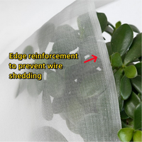Filet anti-insectes en HDPE 50 mailles 110 g/m² avec protection UV, filet anti-moustiques pour jardin, filet anti-insectes